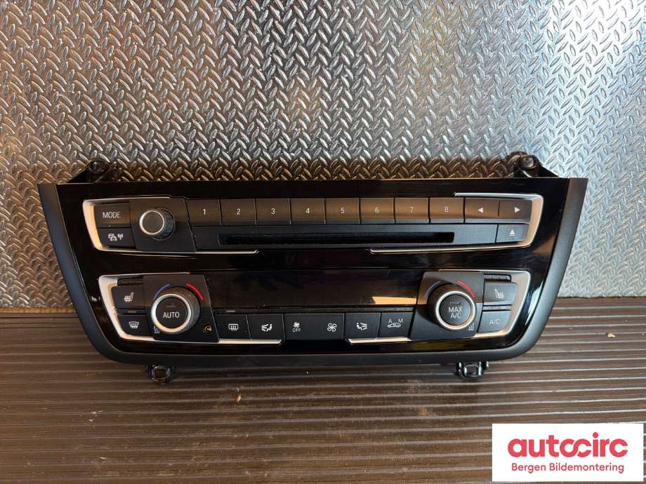 Varmeapparat betjening til BMW 4-Serie, 2013-2020 (F32/F33/F36) (F32/F33/F36) (BMW|61 31 9 323 554)