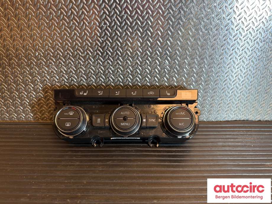 Varmeapparat betjening til VW Golf VII, 2012-2017 (Fase 1) (VOLKSWAGEN|5G1 907 044 S)