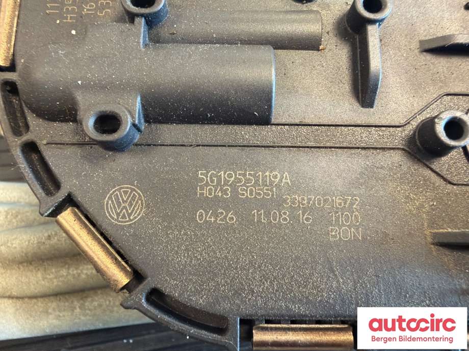 Viskermotor frontrute til VW Golf VII 2012-2017 (Fase 1) (VOLKSWAGEN|5G1 955 023 D||5G1 955 023 C)