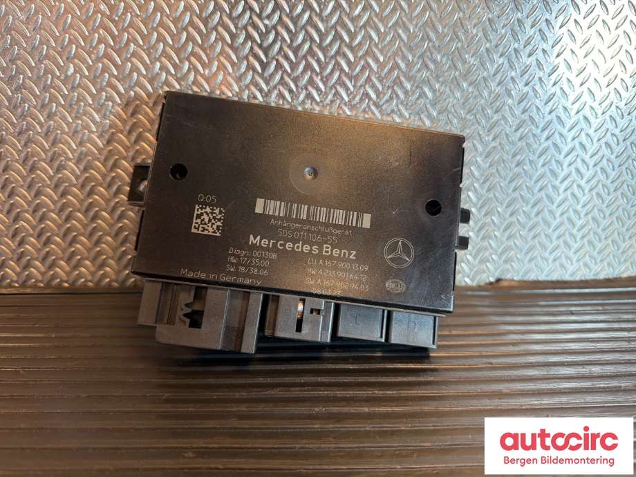 Styreenhet hengerfeste til Mercedes EQA, 2021-->> (MERCEDES|A 167 900 13 09)