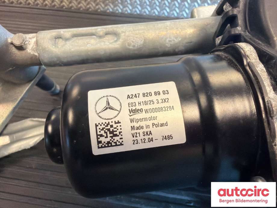 Viskermotor frontrute til Mercedes EQA 2021-->> (MERCEDES|A 247 820 42 02|A 247 820 92 03|A2478208903)