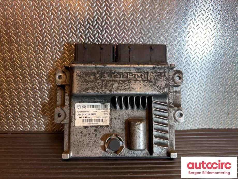 Styreenhet motor til Peugeot Expert, 2016-->> (Type III)  (PEUGEOT|16 796 029 80)