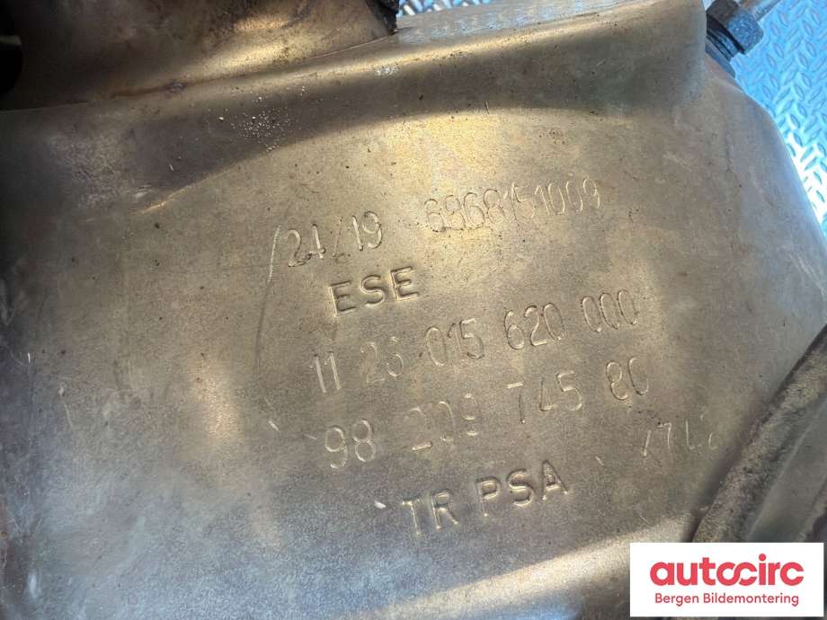 Katalysator til Peugeot Expert 2016-->> (Type III)  (PEUGEOT|98 209 745 80|)