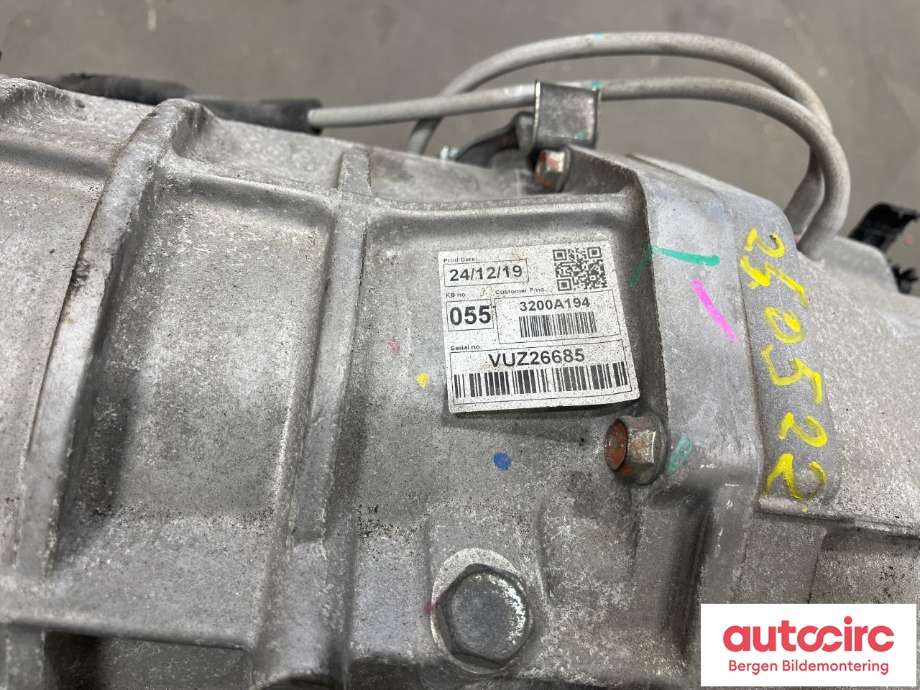 Girkasse automat til Mitsubishi L200 2019-->> (Type V, Fase 2)  (MITSUBISHI|2700A554|)