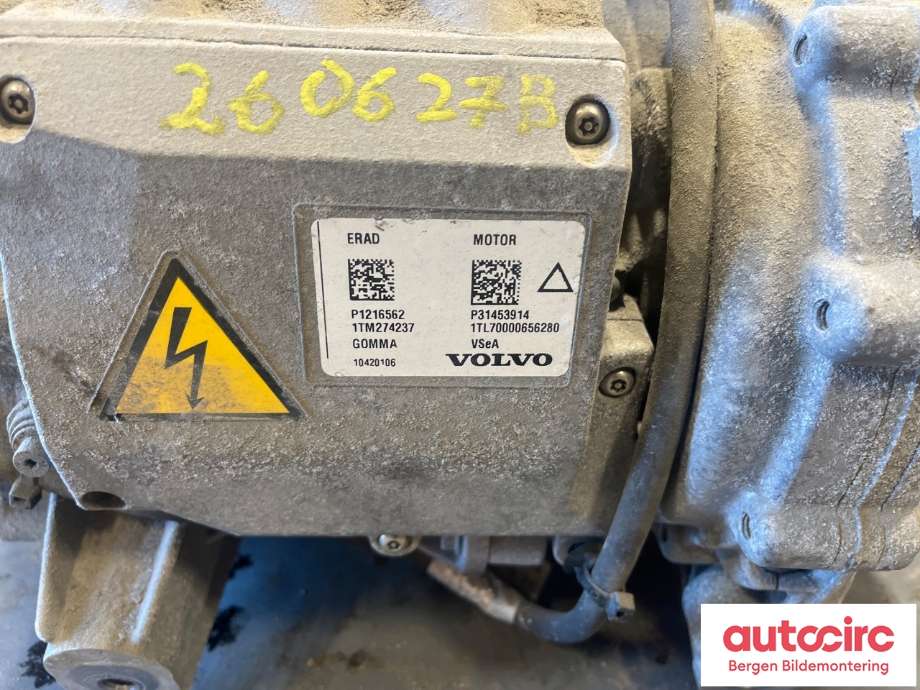 Motor elbil bak til BMW X3 2007-2010 (Fase 2) (E83) (E83) (BMW|36003351|)