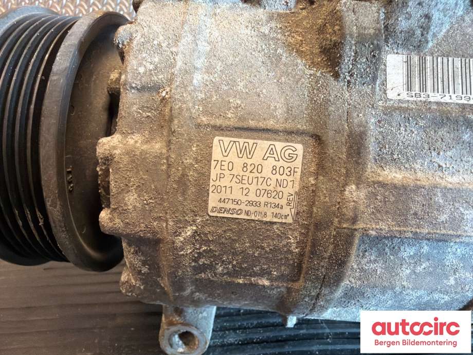 Aircondition kompressor til VW Transporter / Caravelle 2009-2015 (Fase 2) (T5) (T5) (VOLKSWAGEN|7E0 820 803 F||7E0 820 803F)