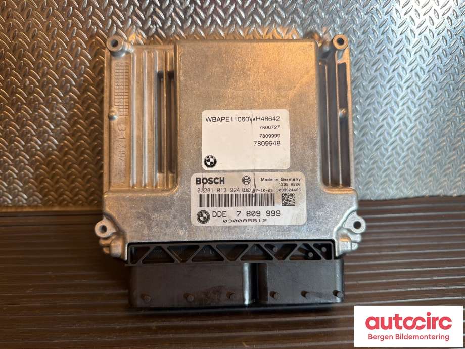 Styreenhet motor til BMW X3, 2007-2010 (Fase 2) (E83) (E83) (BMW|13 61 8 506 356)