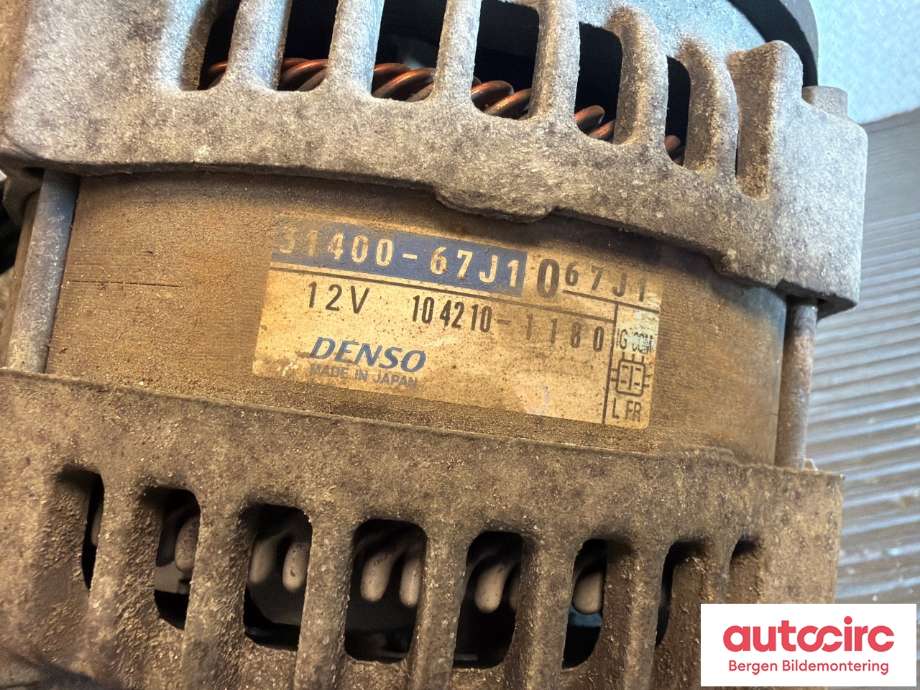 Dynamo til Suzuki Grand Vitara 2005-2015 (Type III)  (SUZUKI|3140067J10|)