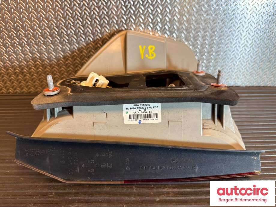Baklykt venstre til BMW X3 2007-2010 (Fase 2) (E83) (E83) (BMW|63 21 7 162 209||7 162 209)