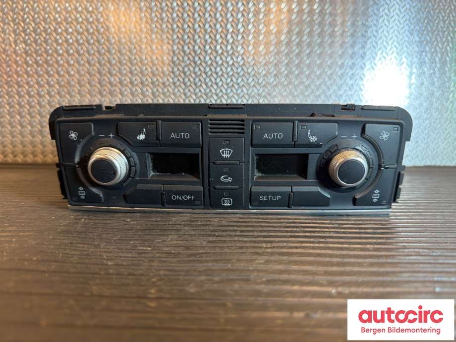Varmeapparat betjening til Audi A8, 2003-2010 (Type II)  (AUDI|4E0 820 043 G)