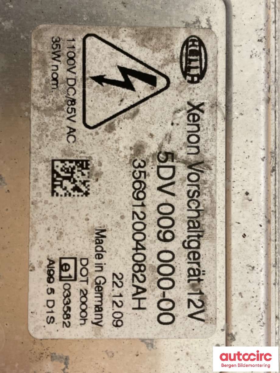 Styreenhet xenon/ballast til Ford Kuga 2008-2012 (Type I)  (FORD|6M21-12K072-AA|1376950|356912004082AH)