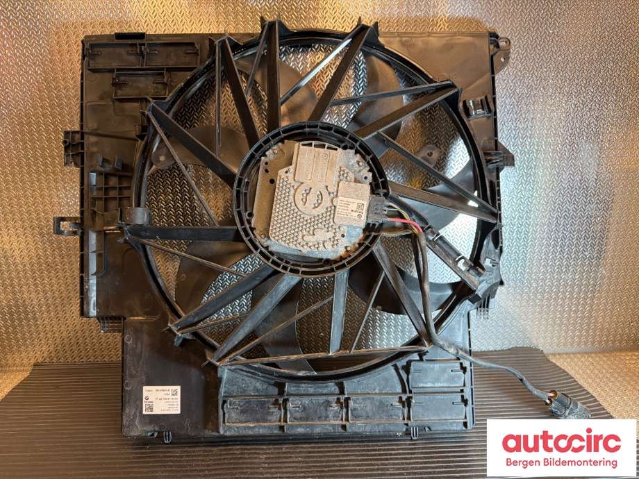 Kjølevifte til BMW X4, 2014-2018 (F26) (F26) (BMW|17 42 7 601 176)