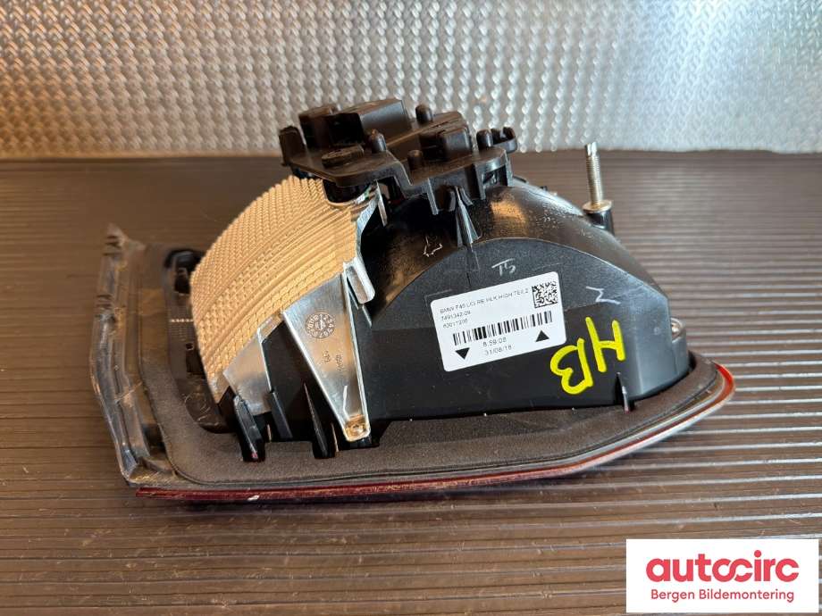 Baklykt høyre indre til BMW 2-Serie 2014-2021 (F22/F23) (F22/F23) (BMW 225XE IPERFORMANCE|63 21 7 491 342||7 491 342)