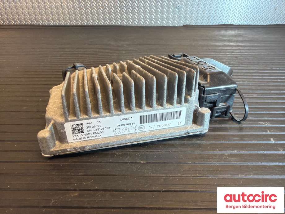 Styreenhet diverse til Opel Mokka 2012-2016 (Type I, Fase 1)  (OPEL|16 713 327 80||9842654880)