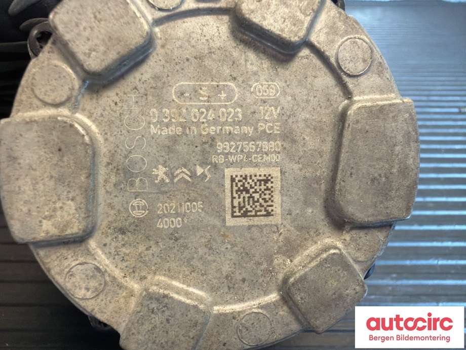 Vannpumpe til Opel Mokka 2012-2016 (Type I, Fase 1)  (OPEL|98 275 678 80|)