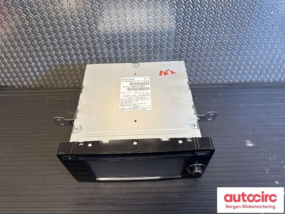 Bilstereo til Mitsubishi Outlander 2015-->> (Type III, Fase 2) (MITSUBISHI|8701A685|)