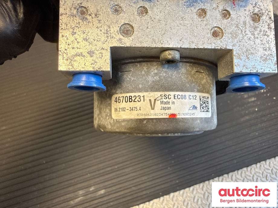 ABS sentral til Mitsubishi Outlander 2015-->> (Type III, Fase 2)  (MITSUBISHI|4670B232|)