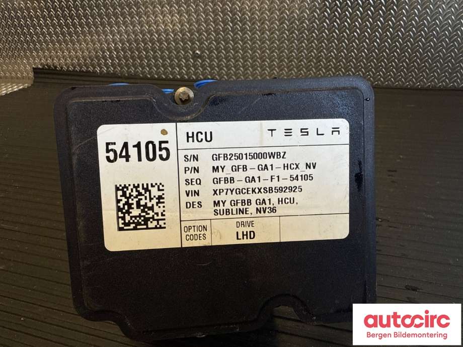 ABS sentral til Tesla Model Y 2021-2024 (Type I) (TESLA|2188741-20-A|)