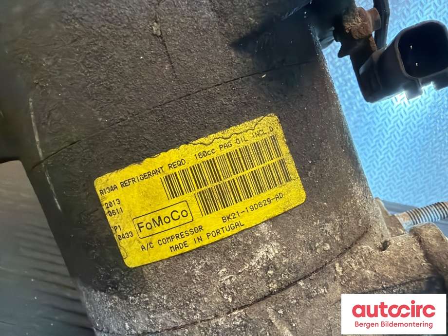 Aircondition kompressor til Ford Transit Custom 2013-2023 (Type I) (FORD|2355740|BK21-19D629-AG|BK21-19D629-AD)