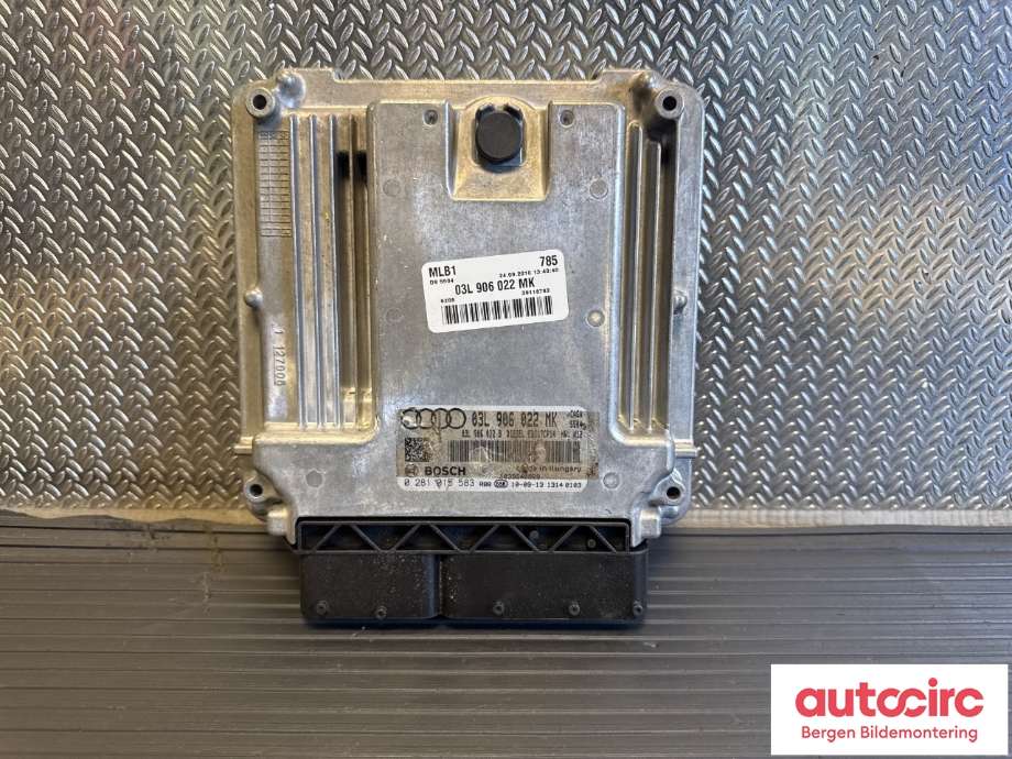 Styreenhet motor til Audi A4, 2007-2014 (Type IV) (B8) (B8) (AUDI|03L 906 022 MK)