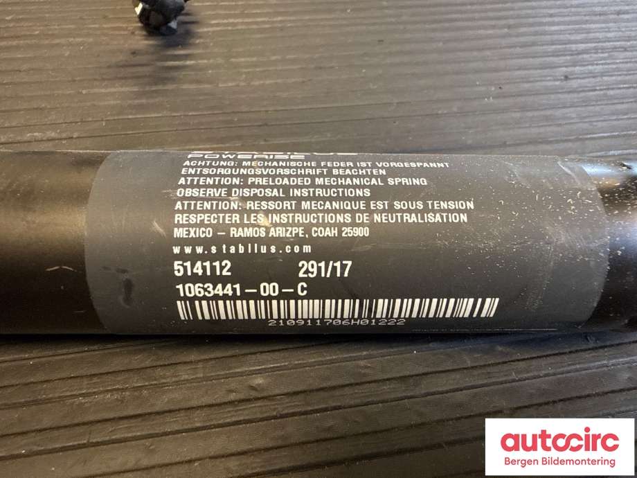 Dørstopper til Tesla Model X 2016-->> (TESLA|1063441-00-C|)