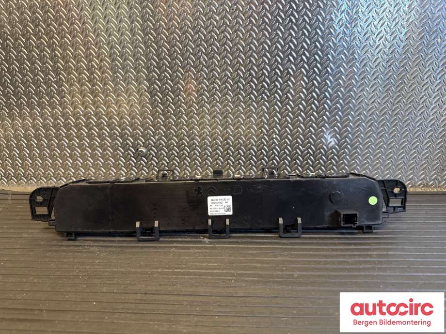 Varmeapparat betjening til Peugeot Partner 2019-->> (Type III)  (PEUGEOT|98 340 416 ZD|98 081 722 ZD|)