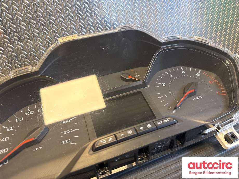 Speedometer til Peugeot Partner 2019-->> (Type III)  (PEUGEOT|98 380 946 80|)