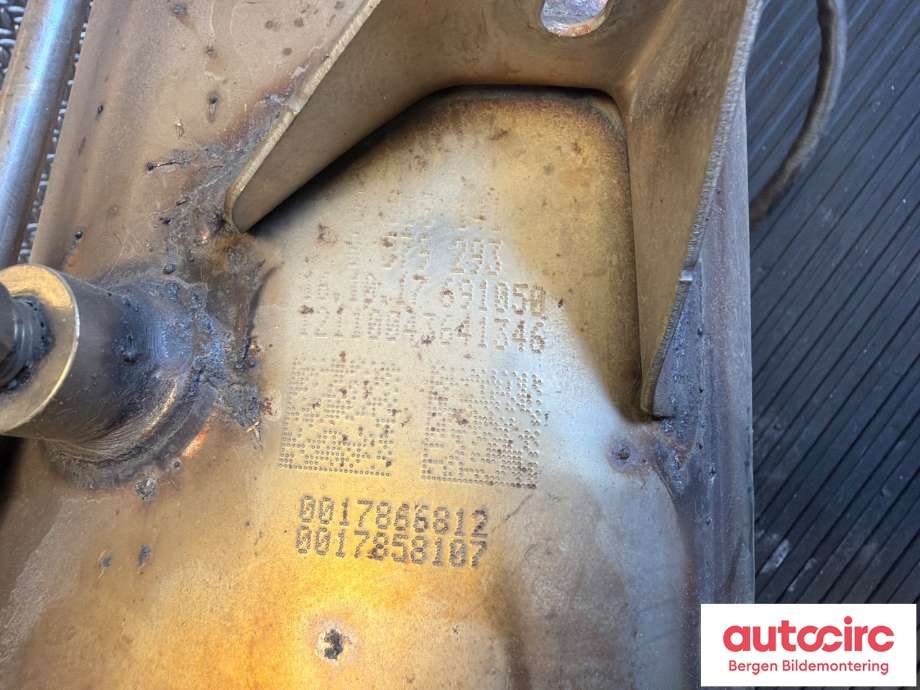 Partikkelfilter til BMW 3-Serie 2012-2018 (F30/F31/F34) (F30/F31/F34) (BMW|18 30 8 513 960|)