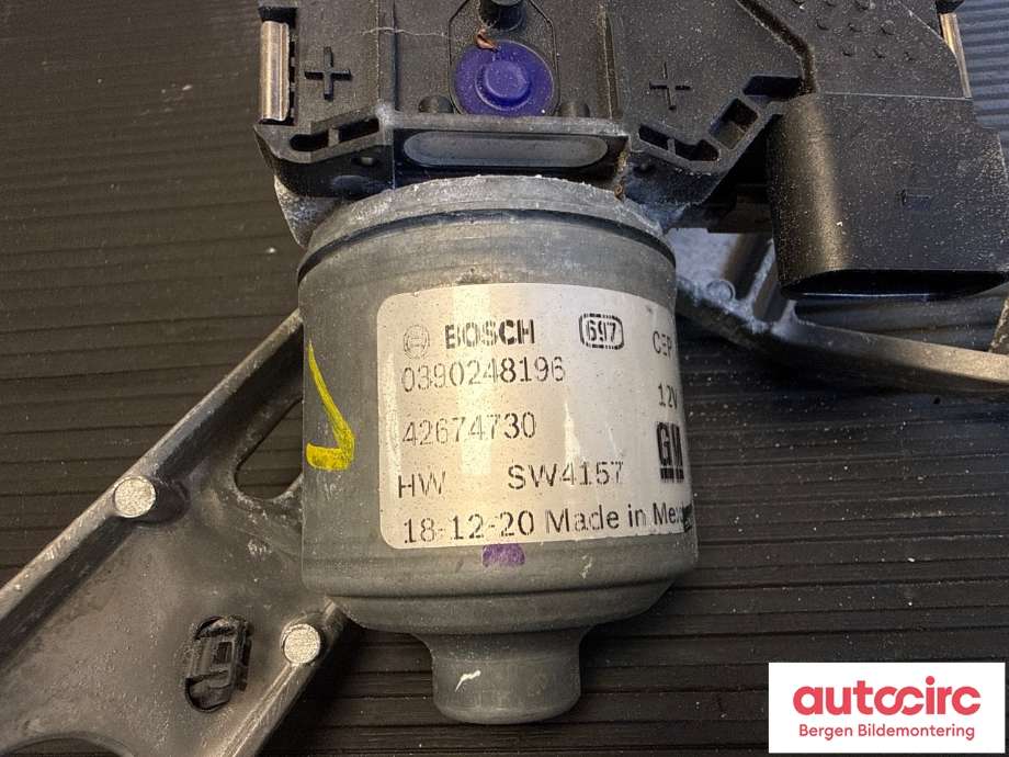 Viskermotor frontrute til Opel Ampera-e 2017-->> (Type II) (OPEL|42674730|42532745|42612772)