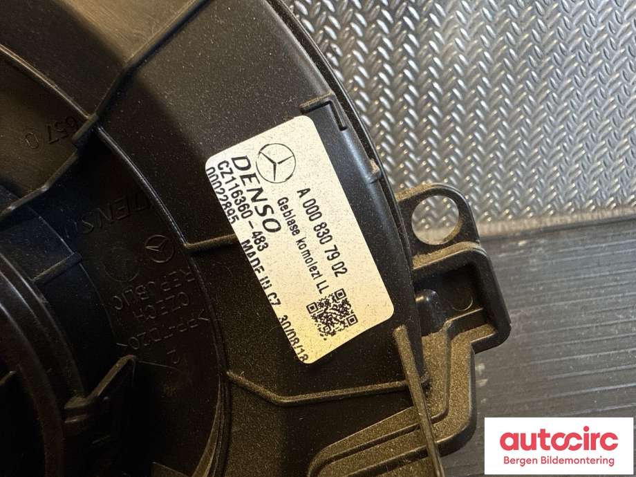 Varmeapparat motor til Mercedes Sprinter 2018-->> (907/910) (907/910) (MERCEDES|A 000 830 79 02|)