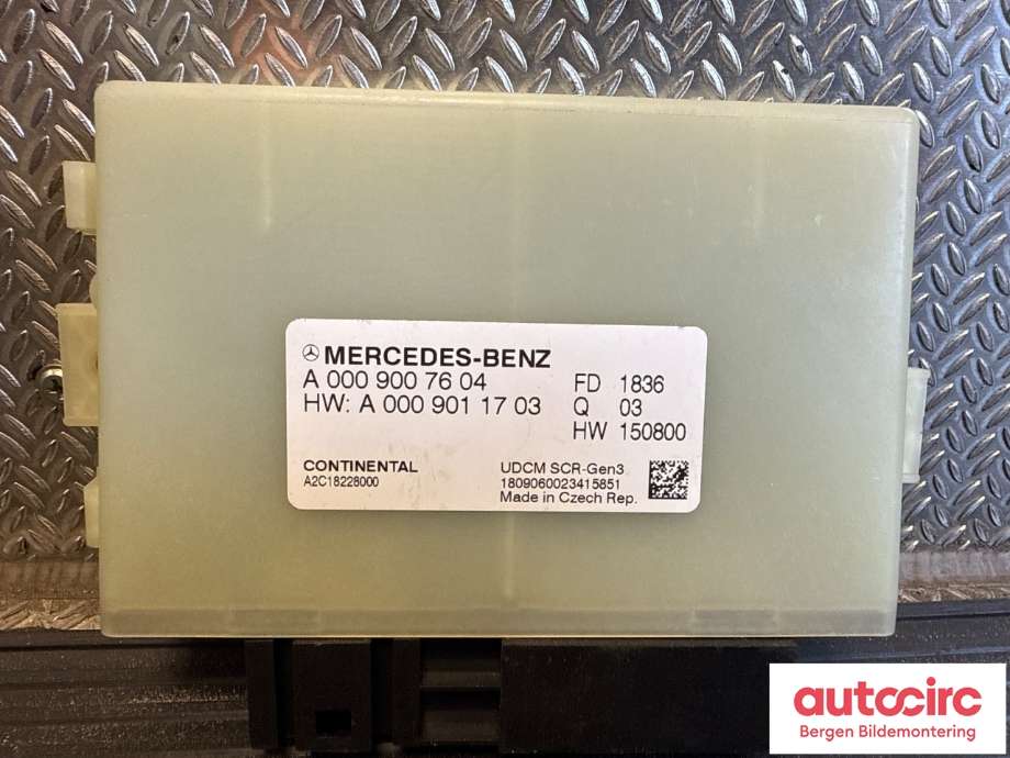 Styreenhet diverse til Mercedes Sprinter 2018-->> (907/910) (907/910) (MERCEDES|A 000 900 76 04||A 000 901 17 03)