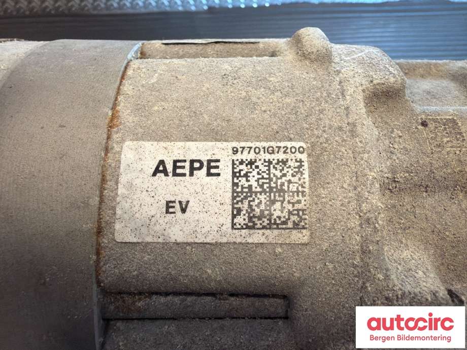 Aircondition kompressor til Hyundai Ioniq Electric 2019-->> (Fase 2) (HYUNDAI|97701G 7200|)