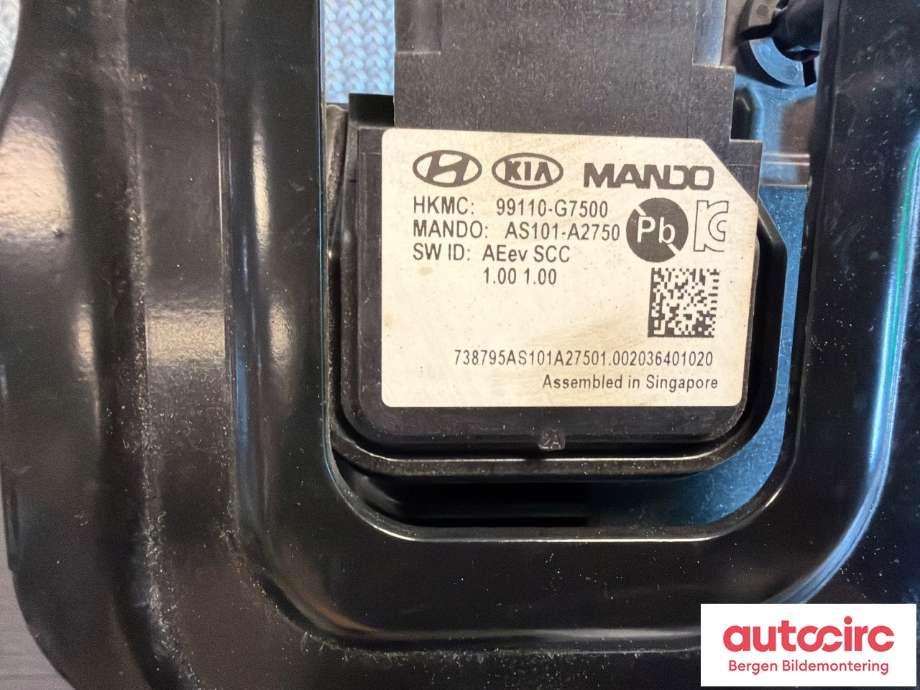 Sensor radar til Hyundai Ioniq Electric 2019-->> (Fase 2) (HYUNDAI|99110G7500|)