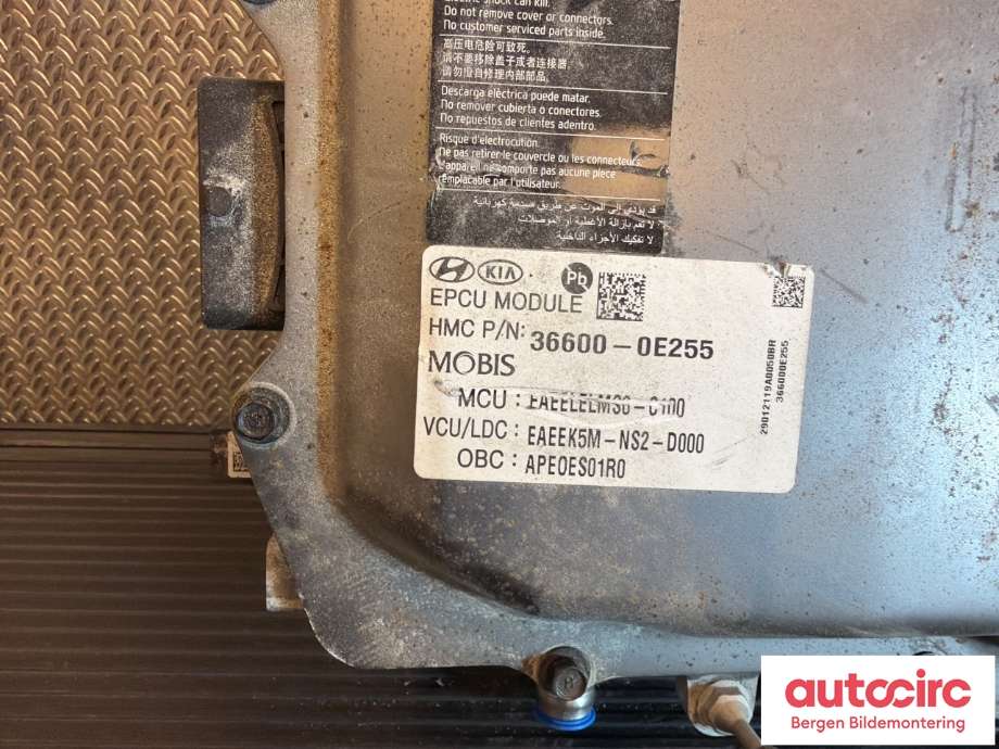 Inverter hybrid til Hyundai Ioniq Electric 2019-->> (Fase 2)  (HYUNDAI|366010E255|)
