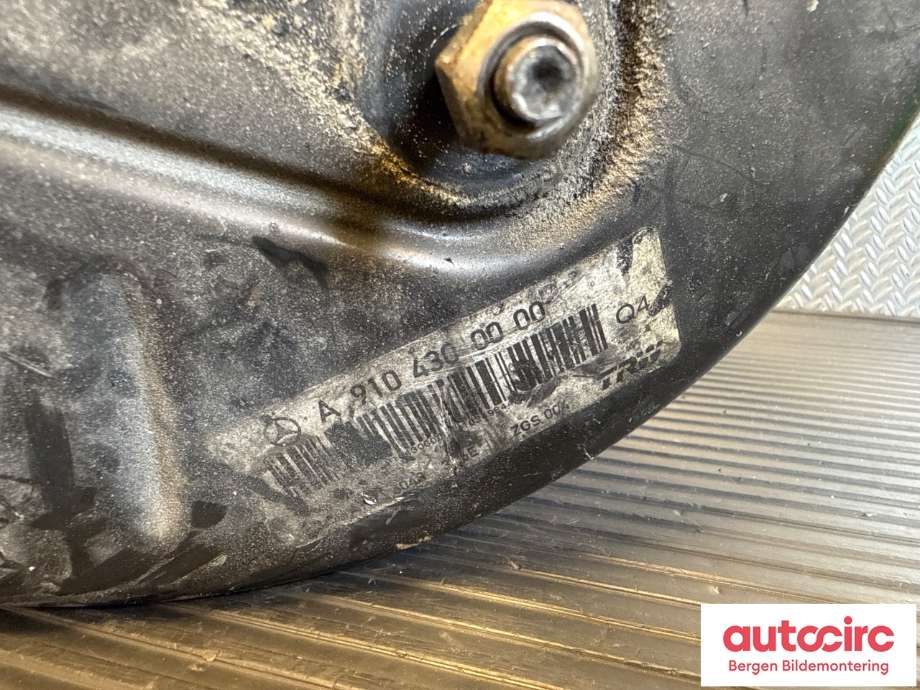 Bremsekraft-forsterker til Mercedes Sprinter 2018-->> (907/910) (907/910) (MERCEDES|A 910 431 09 00|)