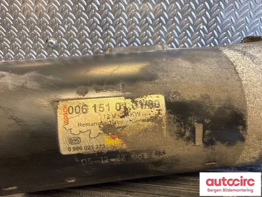Starter diesel til Mercedes GL 2006-2012 (X164) (X164) (MERCEDES|A 006 151 56 01|)