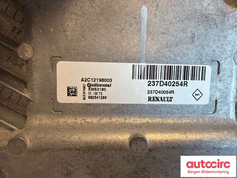 Styreenhet diverse til Renault Zoe 2013-2019 (Fase 1) (RENAULT|237D40254R|)
