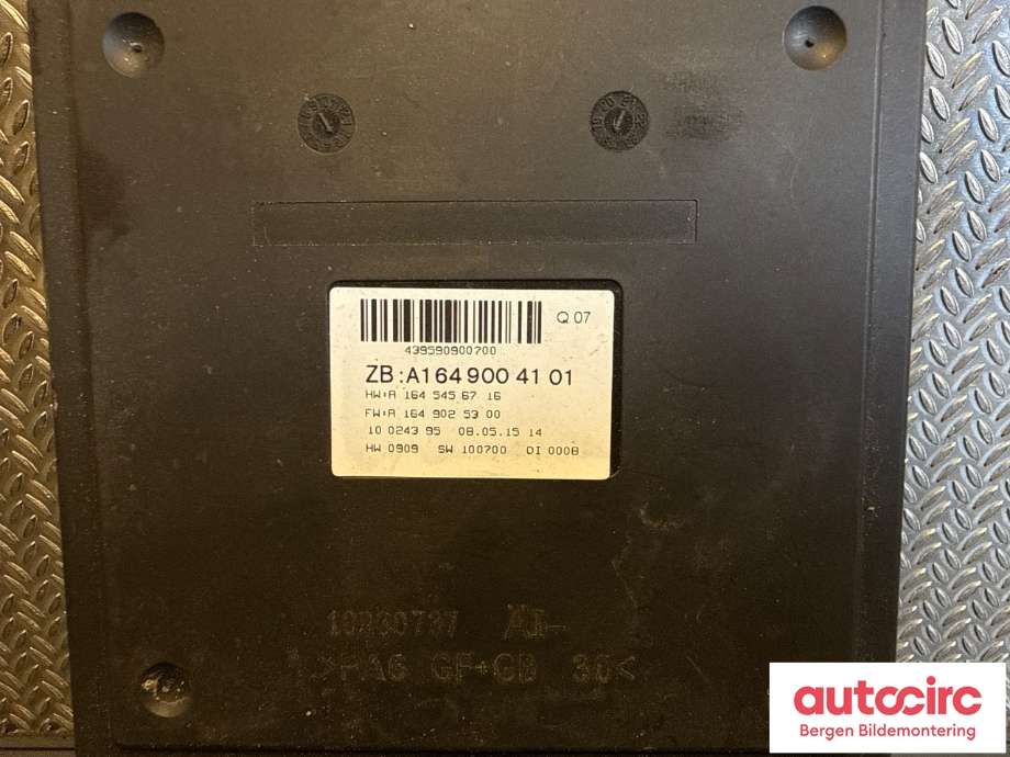 Styreenhet diverse til Mercedes GL 2006-2012 (X164) (X164) (MERCEDES|A 164 540 65 01|A 164 540 44 01|A 164 540 46 01)
