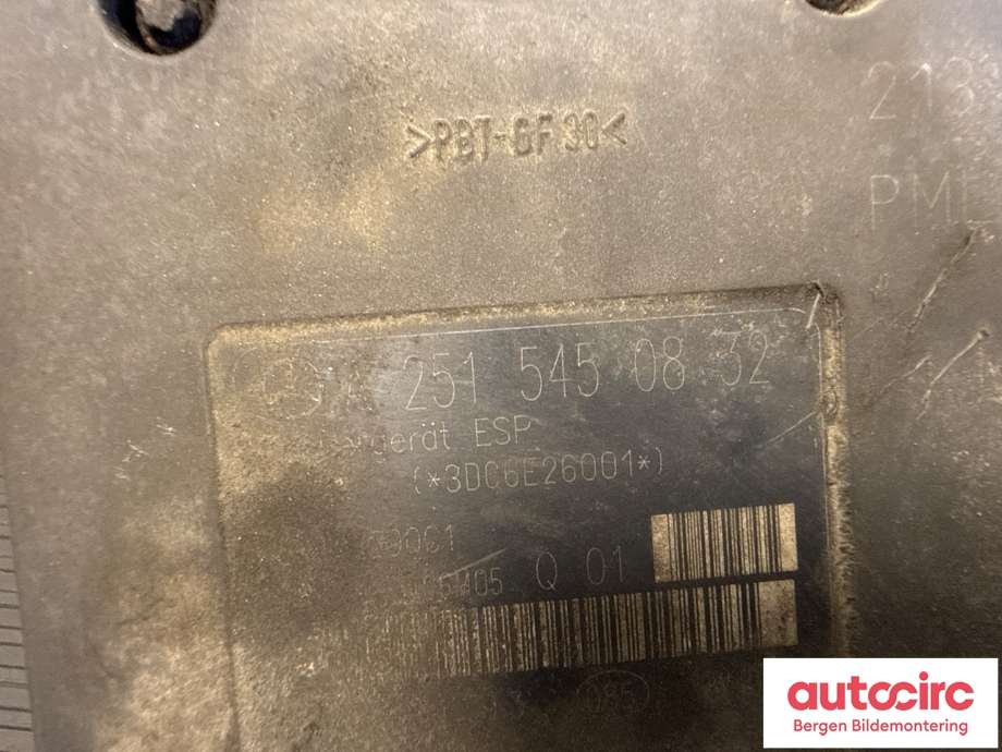 ABS sentral til Mercedes GL 2006-2012 (X164) (X164) (A 251 545 40 32|A 163 430 00 07|)