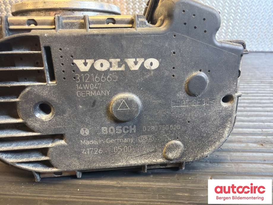 Spjeldhus til Volvo XC60 2014-2017 (Type I, Fase 2)  (VOLVO|0 280 750 520|)