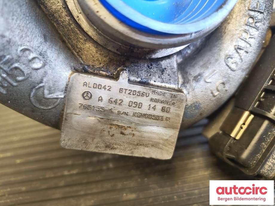 Turbo til Mercedes CLS 2004-2010 (C219) (C219) (MERCEDES|A6420900780|)