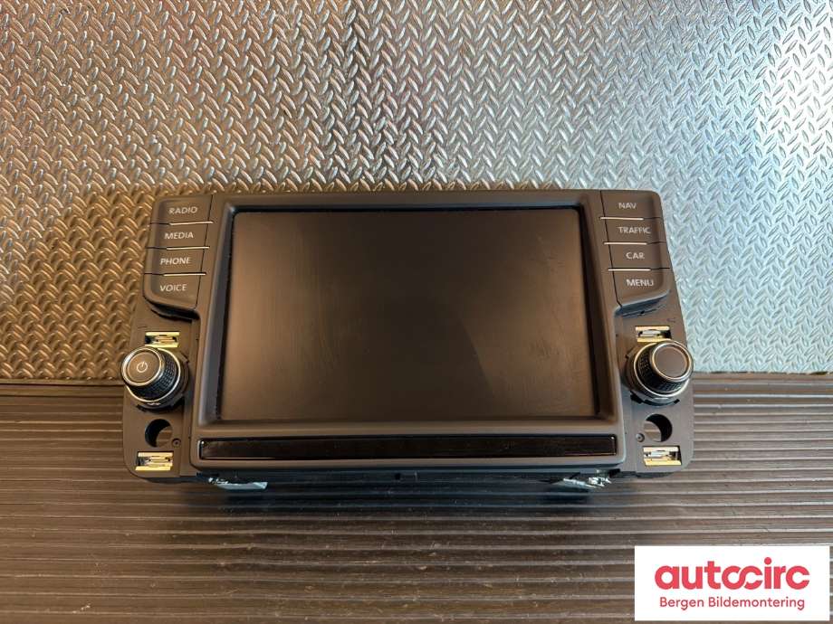 Multimedia display (MCU - Media Controller Unit) til VW e-Golf, 2014-2017 (Fase 1)  (VOLKSWAGEN|5G0 919 606)