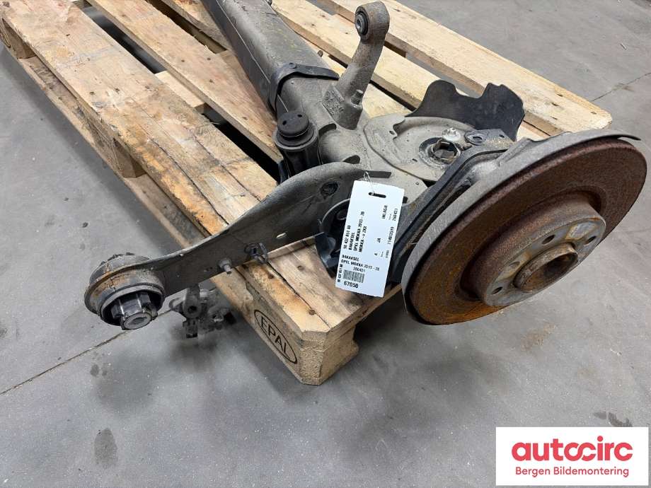 Bakaksel til Opel Mokka 2012-2016 (Type I, Fase 1)  (OPEL|98 432 051 80|)