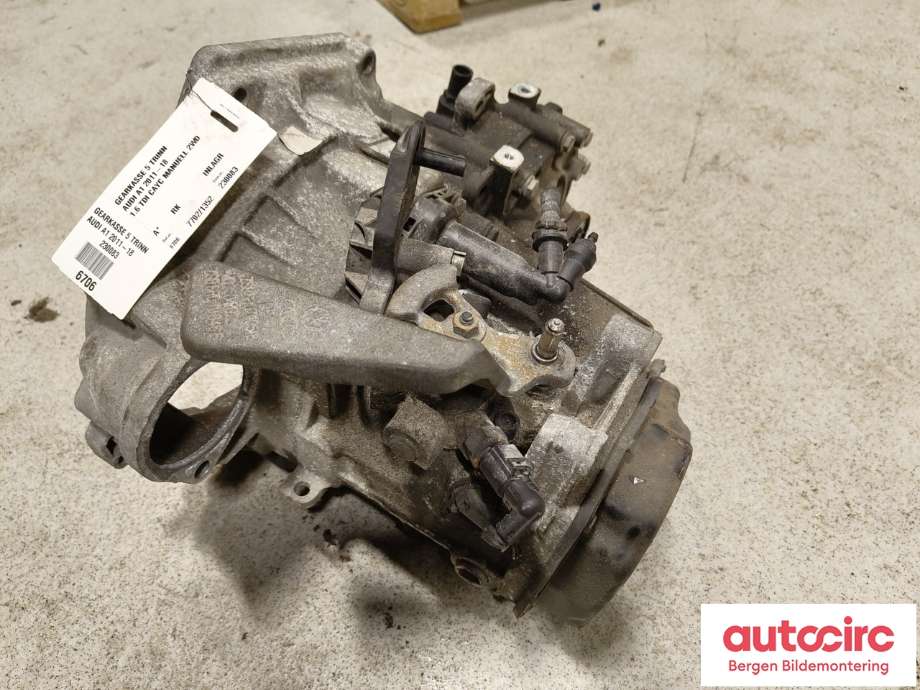 Girkasse manuell til Audi A1 2010-2014 (Type I, Fase 1)  (AUDI|02R 300 042 Q|)