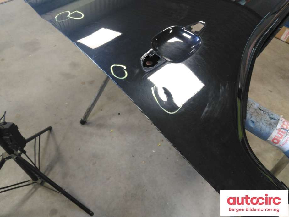 Dør venstre 2dørs til Peugeot Partner 2019-->> (Type III) (PEUGEOT|98 226 963 80|98 434 900 80|)