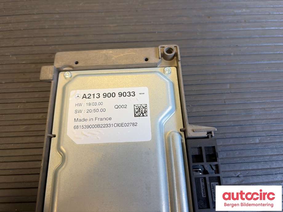 Styreenhet diverse til Mercedes EQB 2022-->>  (MERCEDES|A 213 900 90 33|)