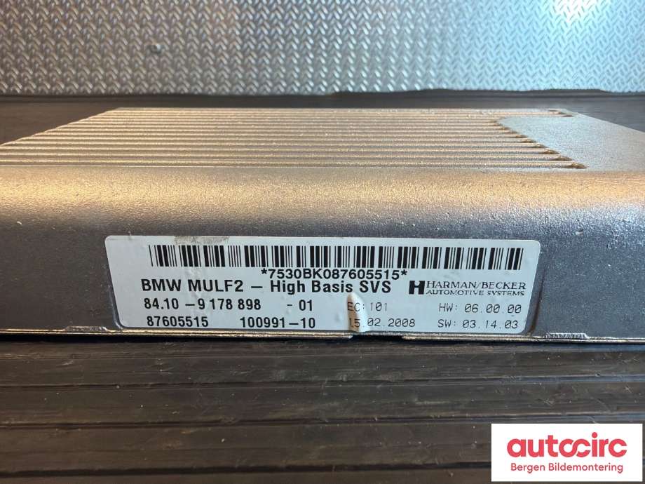 Styreenhet diverse til BMW 5-Serie 2003-2010 (E60/E61) (E60/E61) (BMW|84 10 9 178 898|84 10 9 229 740|)