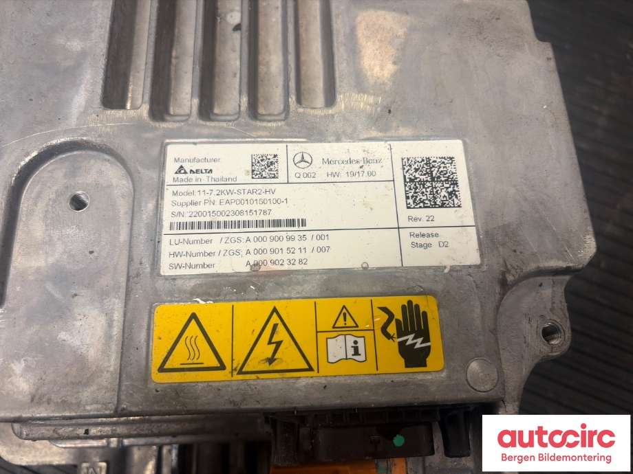 Inverter elbil til Mercedes EQB 2022-->>  (MERCEDES|A 000 900 99 35|)