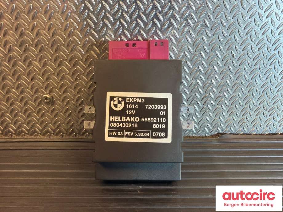 Styreenhet drivstoffpumpe til BMW 5-Serie, 2003-2010 (E60/E61) (E60/E61) (BMW|16 14 7 229 173)