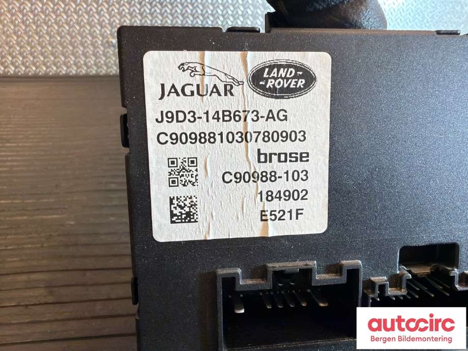 Styreenhet elektrisk bakluke til Jaguar I-PACE 2018-->>  (JAGUAR|T4K4782||J9D314B673AG)